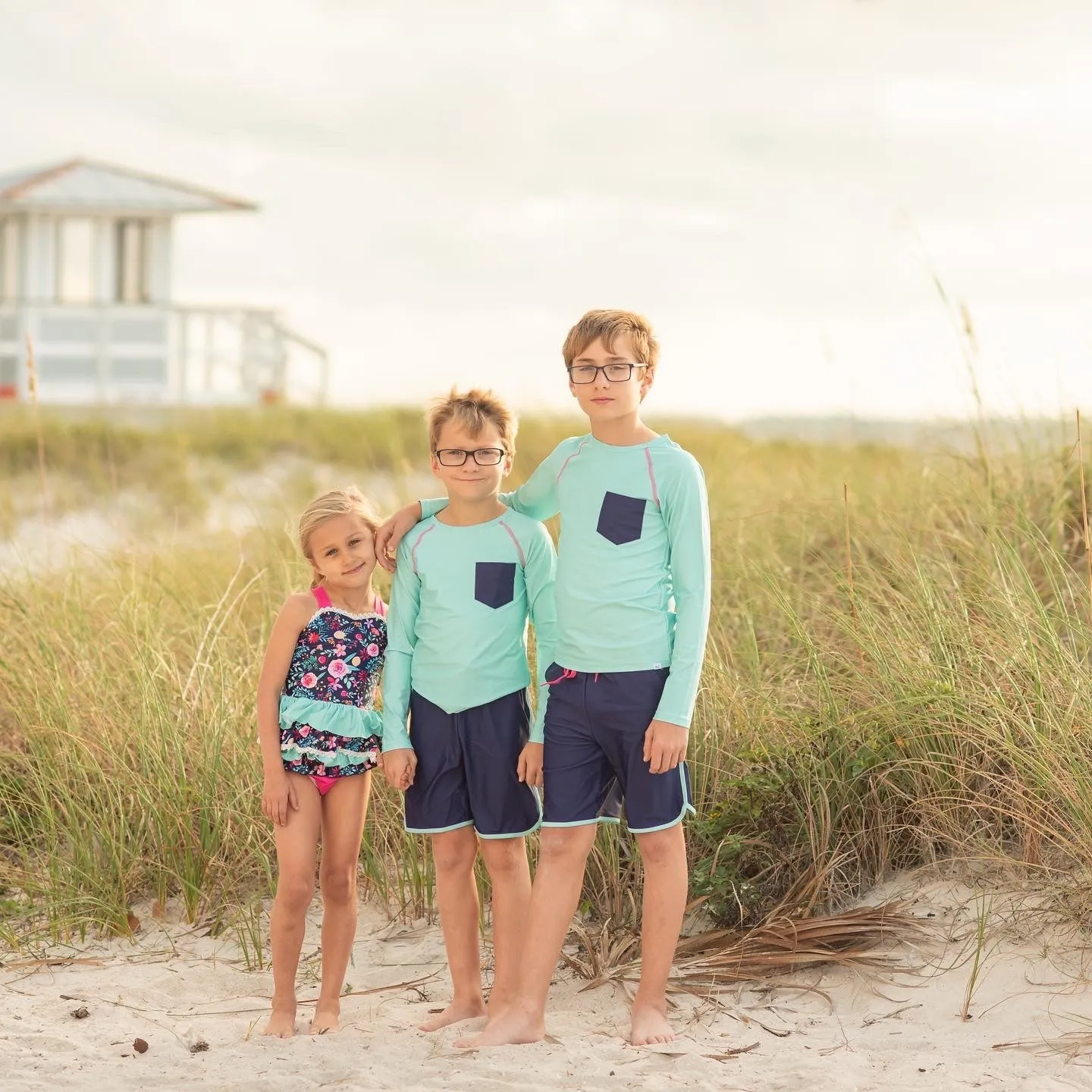 Girls Tankini Set-Florida Coast 4.0.