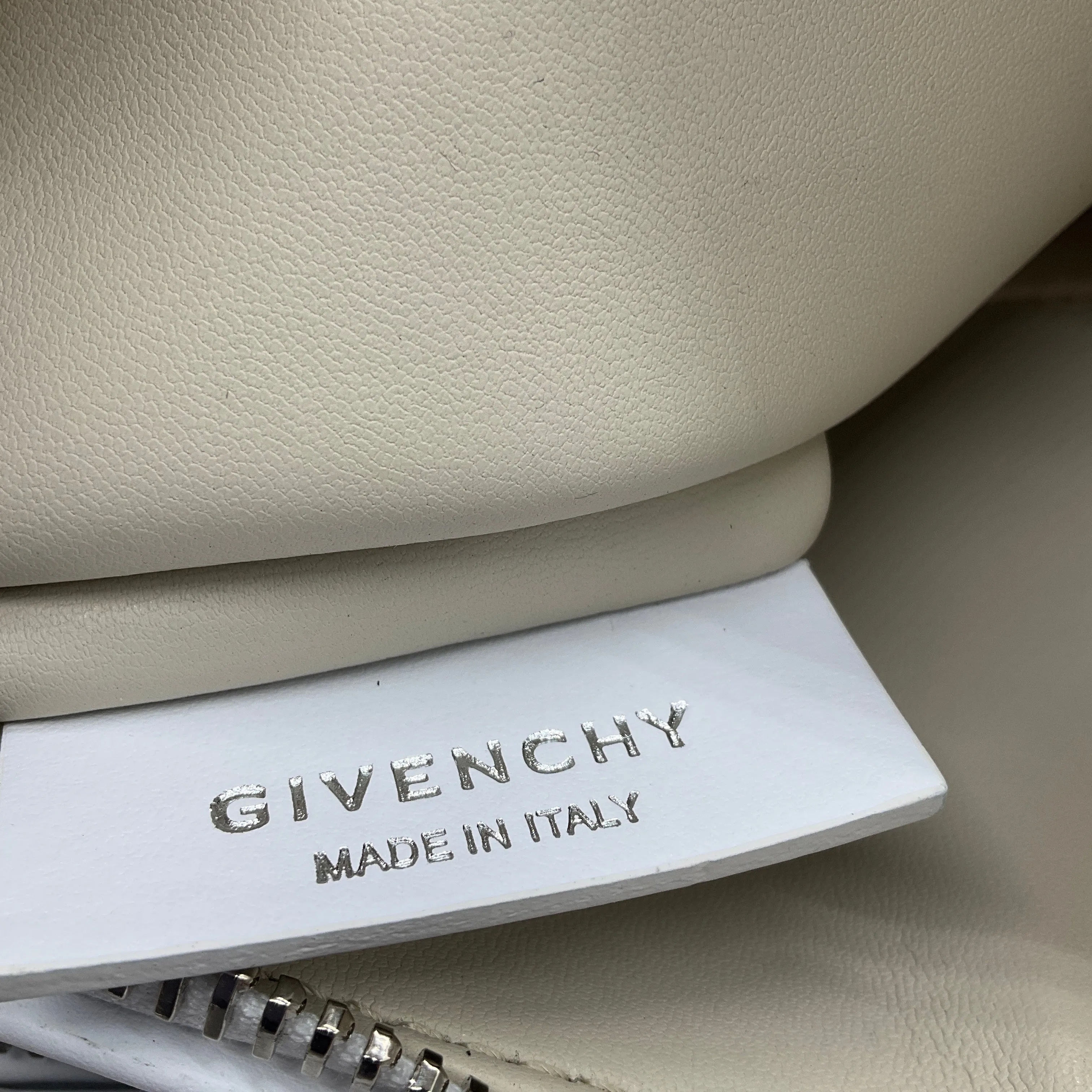 Givenchy Ivory Pandora Goat Leather Small Bag