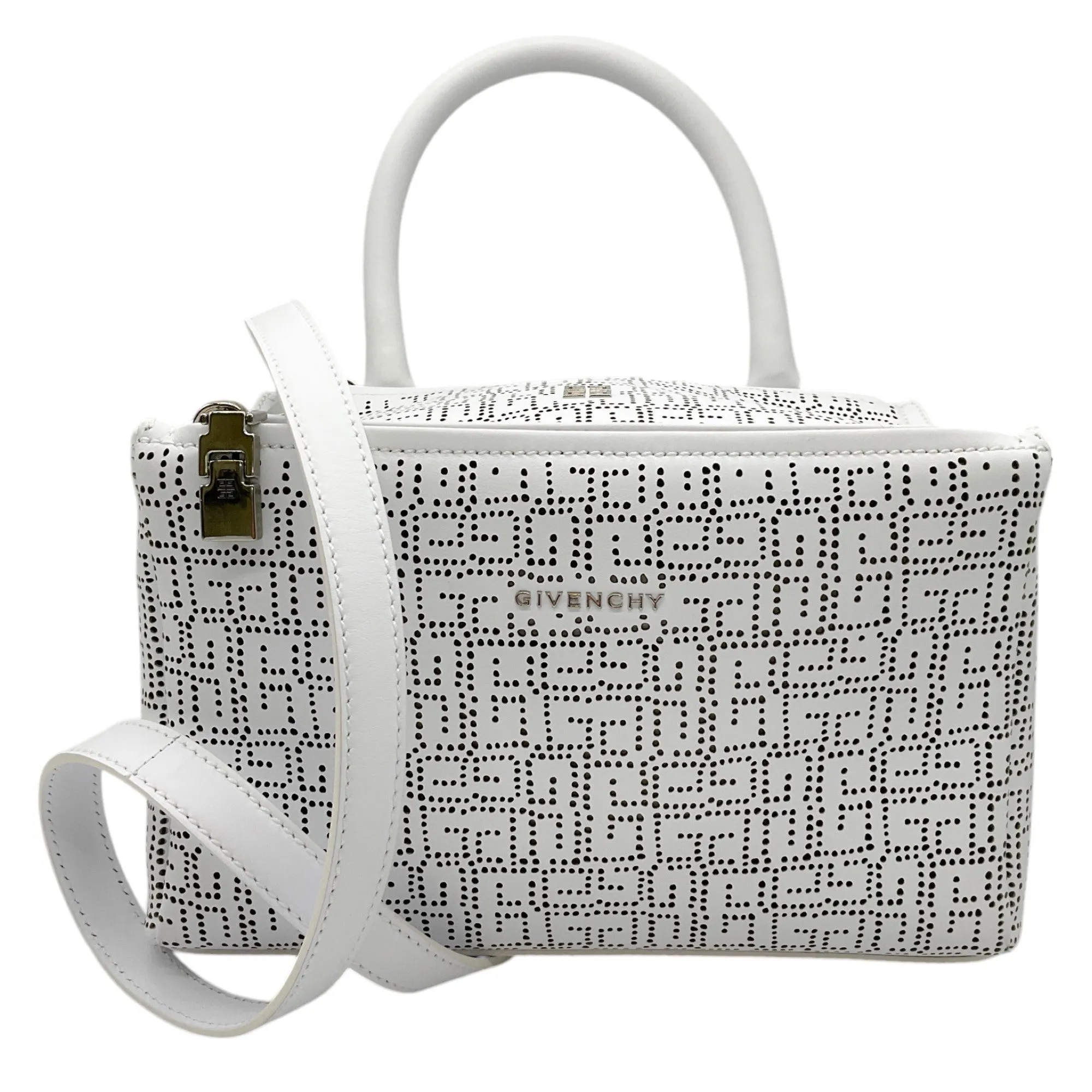 Givenchy Ivory Pandora Goat Leather Small Bag