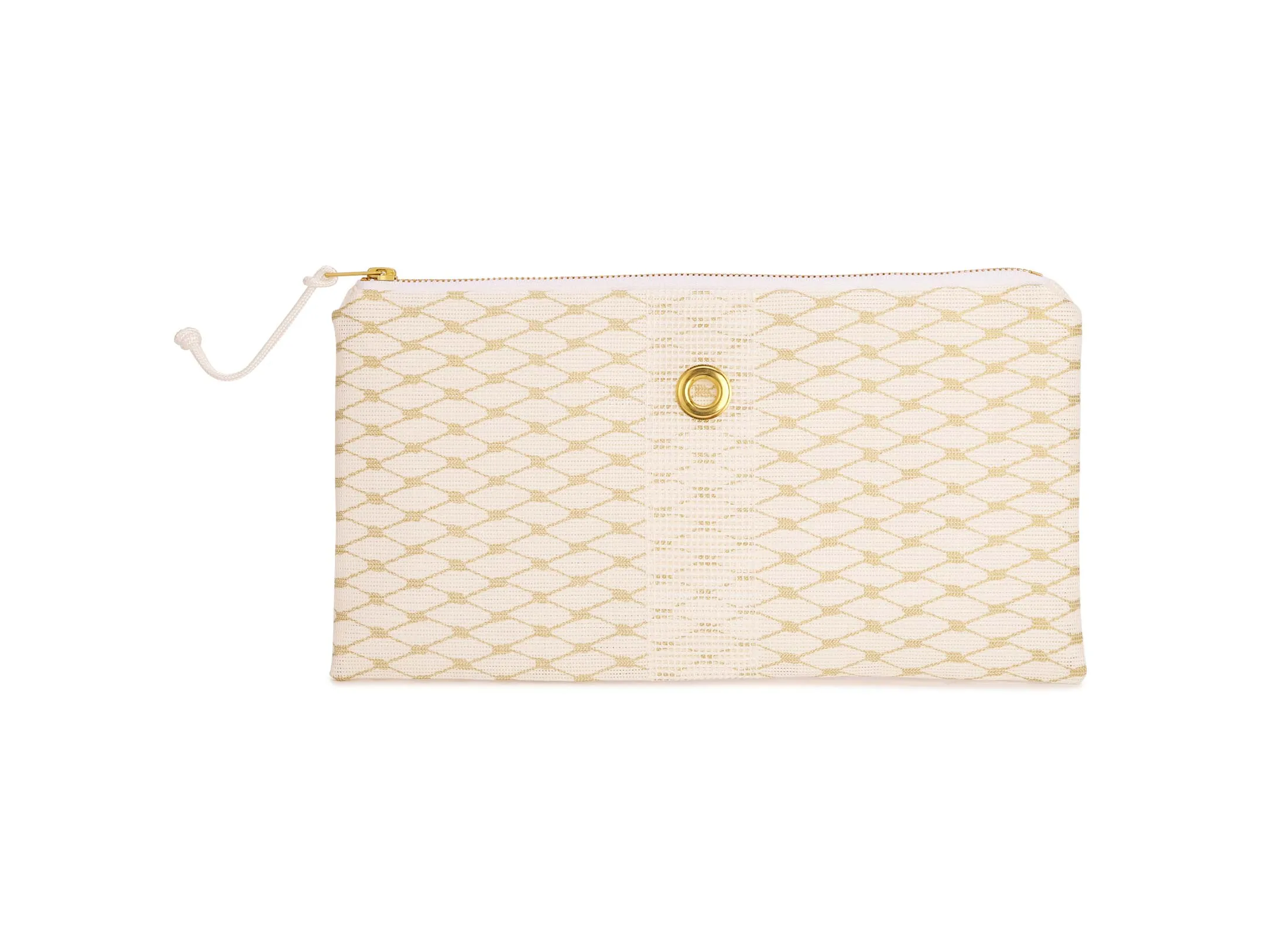 Gold Metallic Clutch