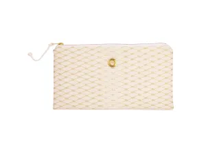 Gold Metallic Clutch