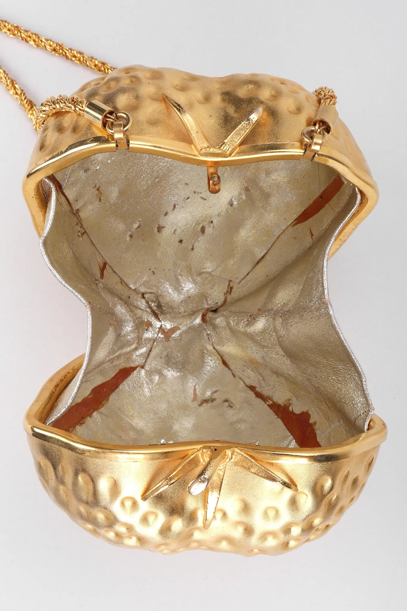 Golden Strawberry Bag