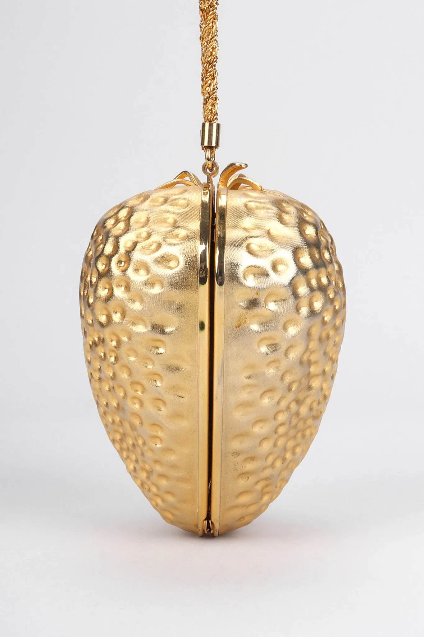 Golden Strawberry Bag
