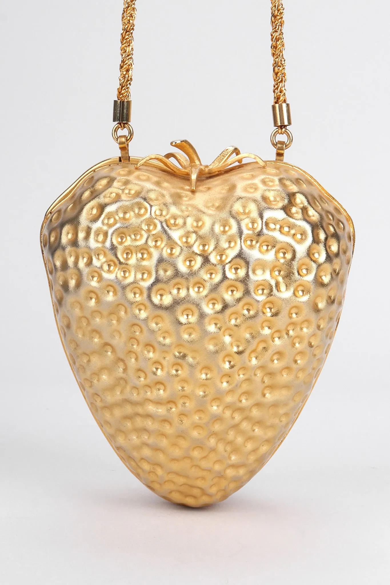 Golden Strawberry Bag