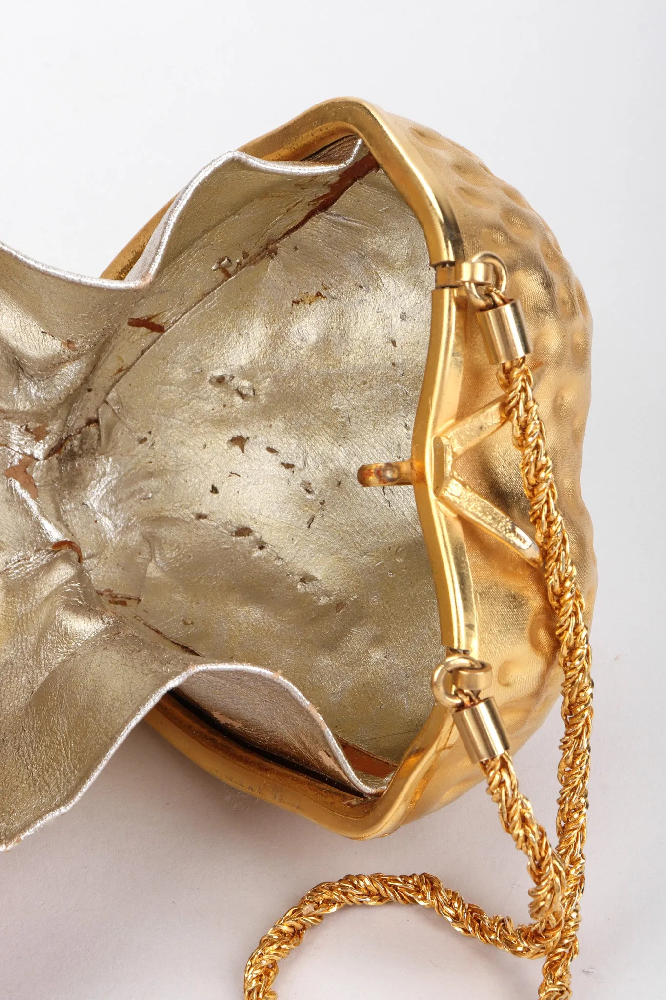 Golden Strawberry Bag