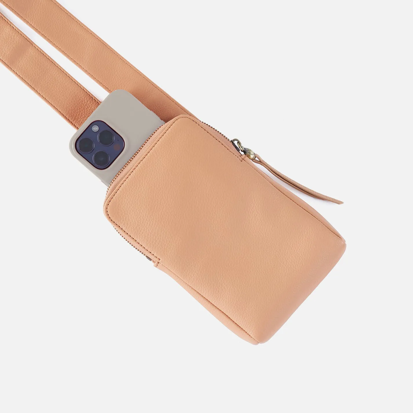 Grant Sling In Pebbled Leather - Porcini