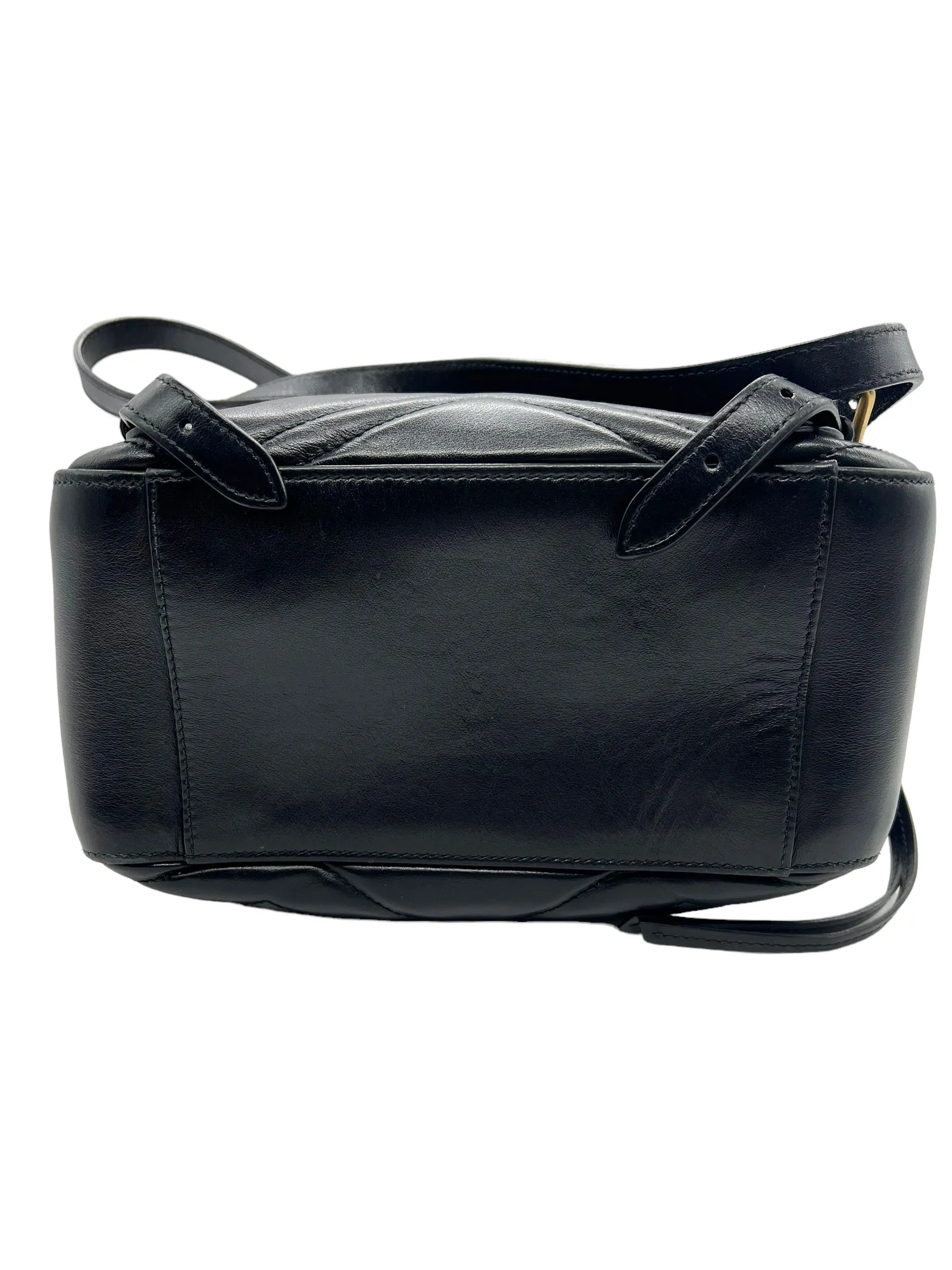 Gucci Black Leather Marmont Backpack
