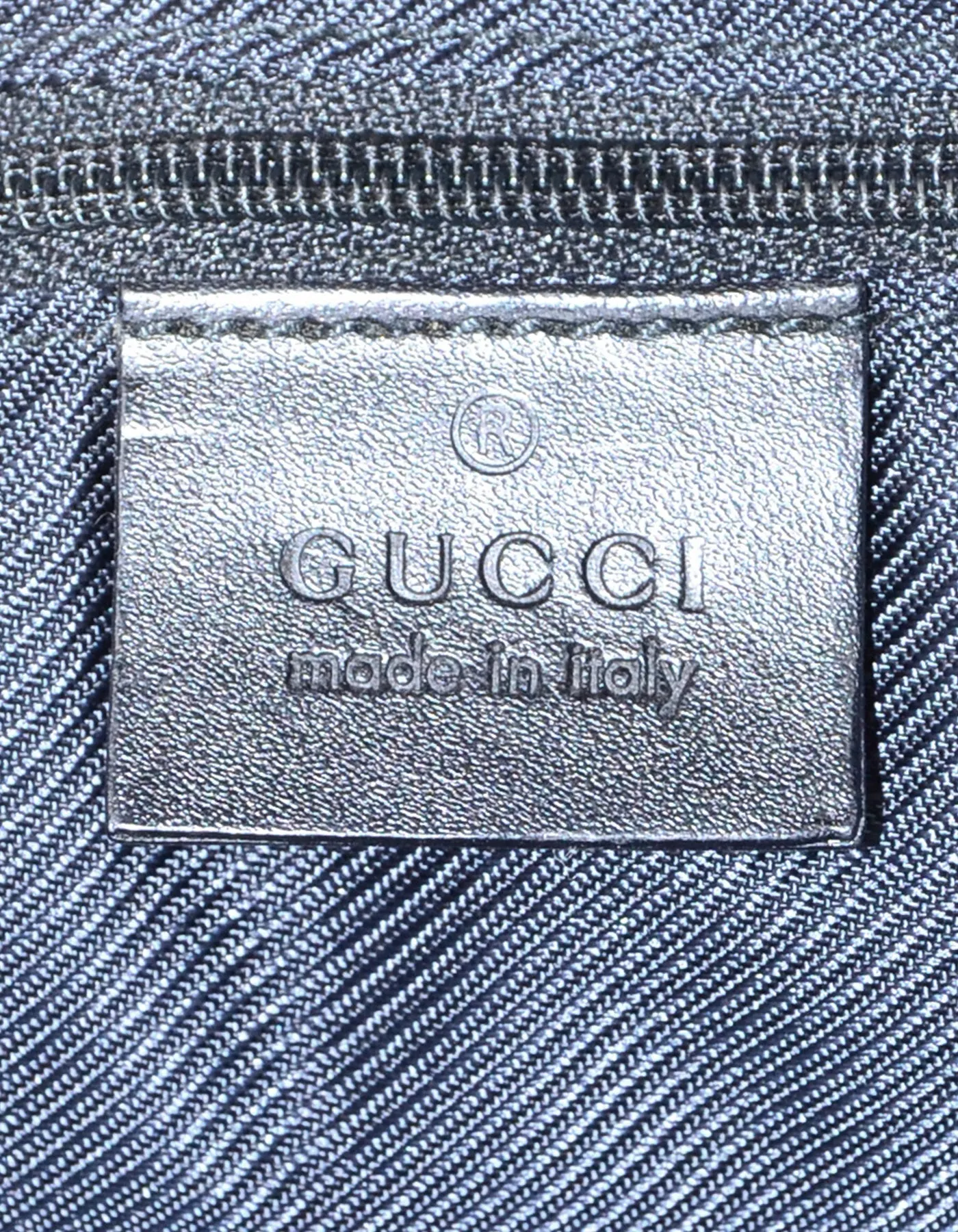 Gucci Black Monogram Canvas/Leather Jackie-O Shoulder Bag
