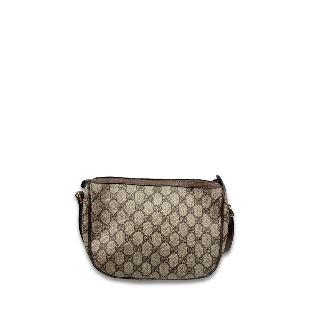 Gucci Brown GG Supreme Shoulder Bag