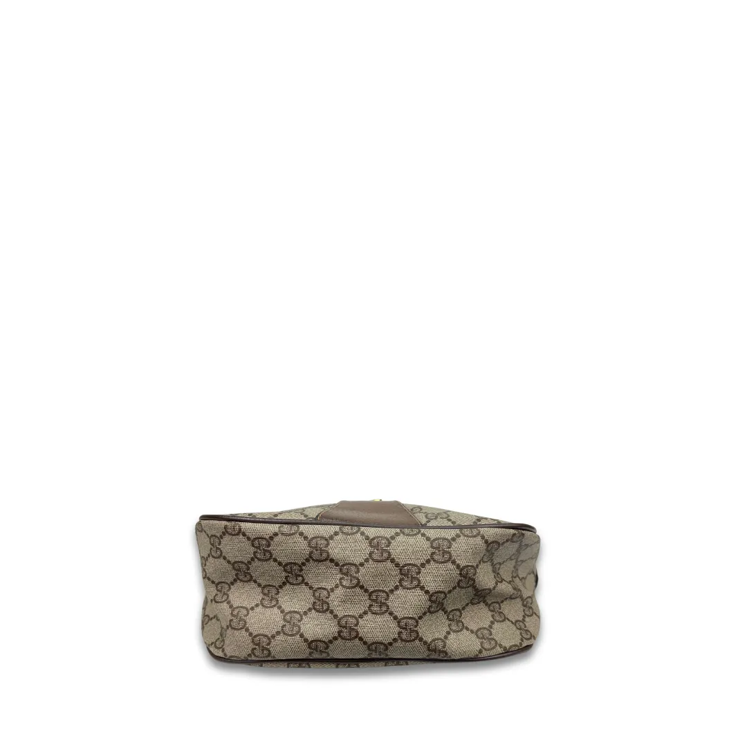 Gucci Brown GG Supreme Shoulder Bag
