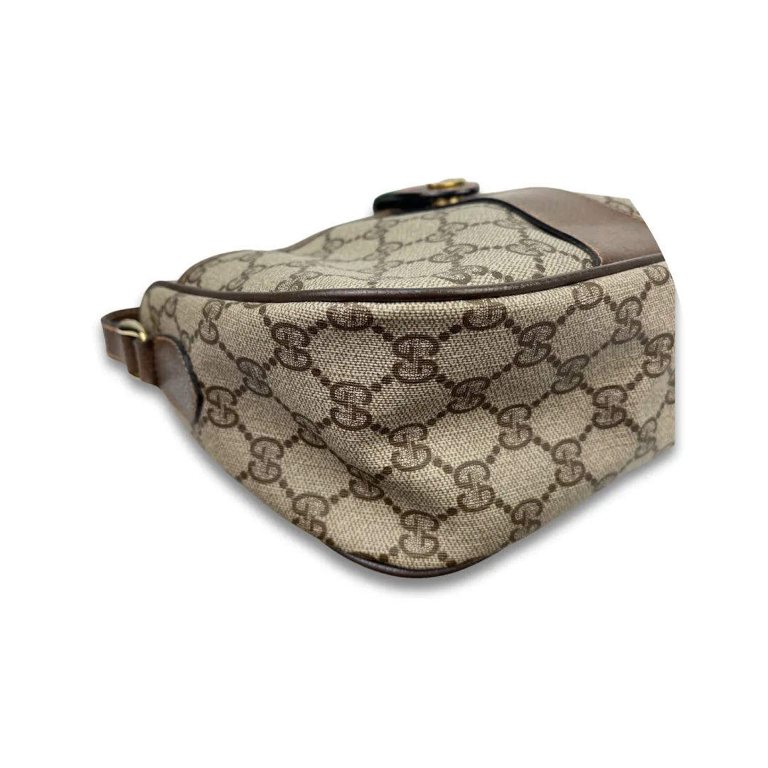 Gucci Brown GG Supreme Shoulder Bag