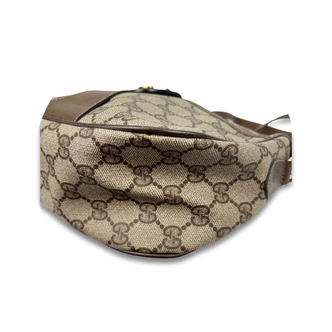 Gucci Brown GG Supreme Shoulder Bag