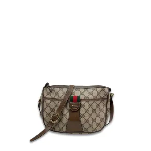 Gucci Brown GG Supreme Shoulder Bag