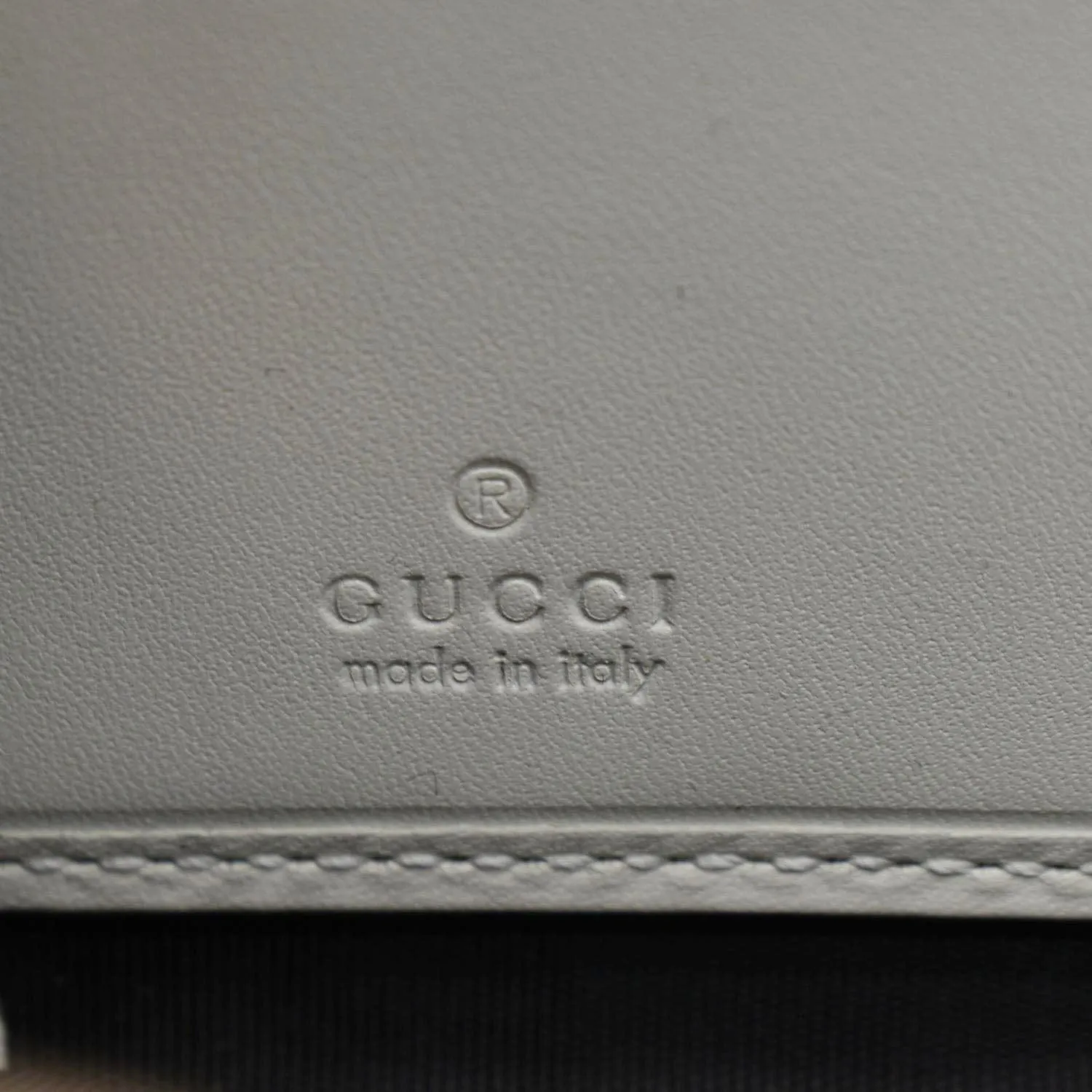GUCCI GG Marmont Trompe L'Oeil Print Matelasse Leather Zip Around Wallet Multicolor 466490