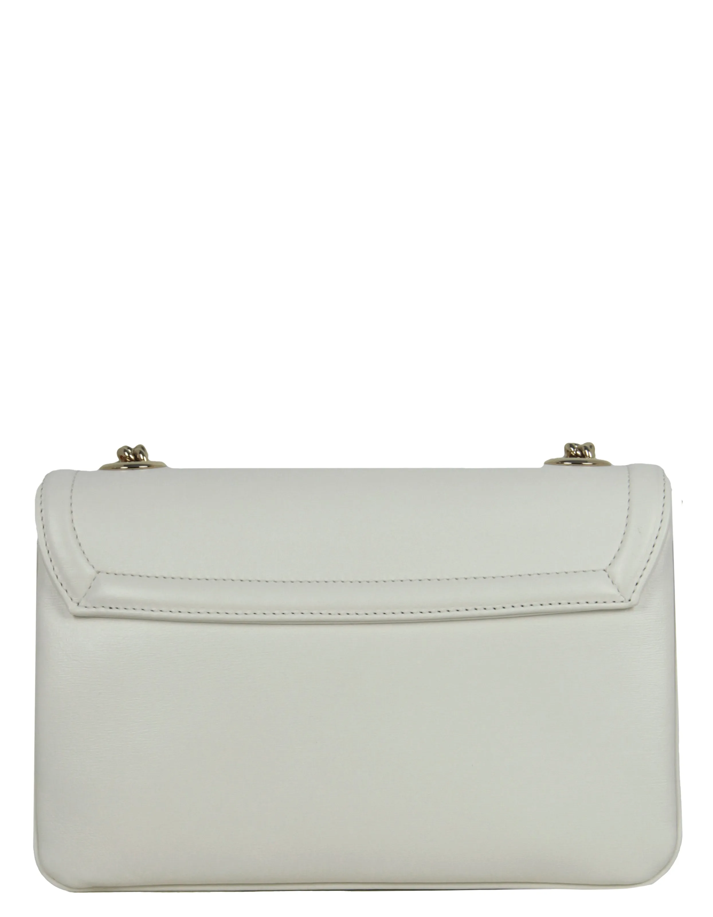 Gucci Ivory Leather Medium Rajah Shoulder/Crossbody Bag