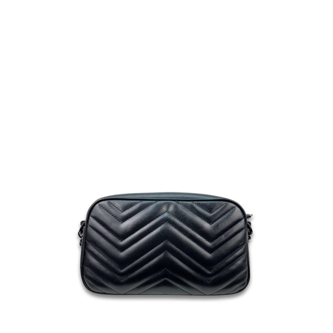Gucci Marmont Black Small Camera Bag