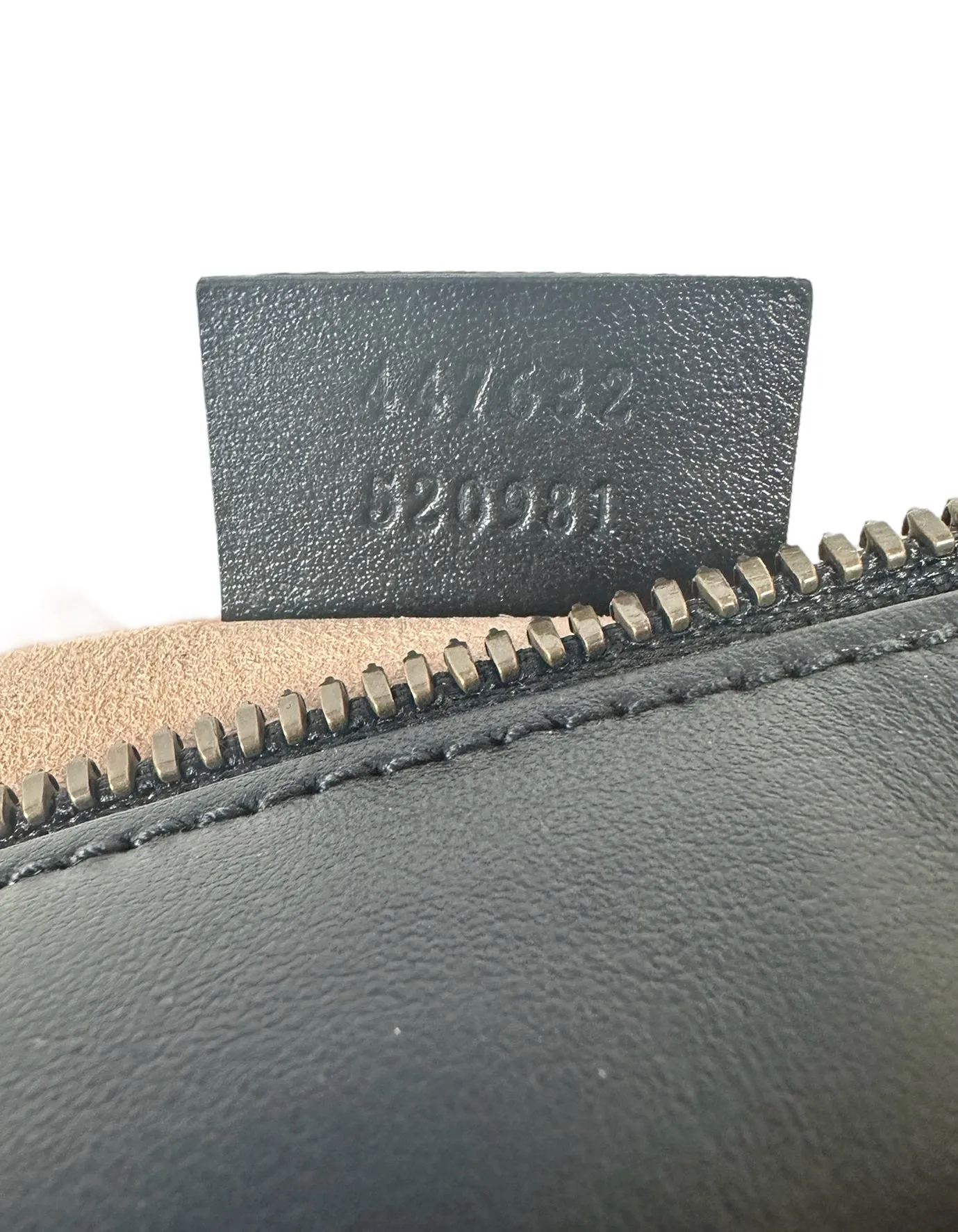 Gucci NEW Black GG Small Marmont Crossbody Bag