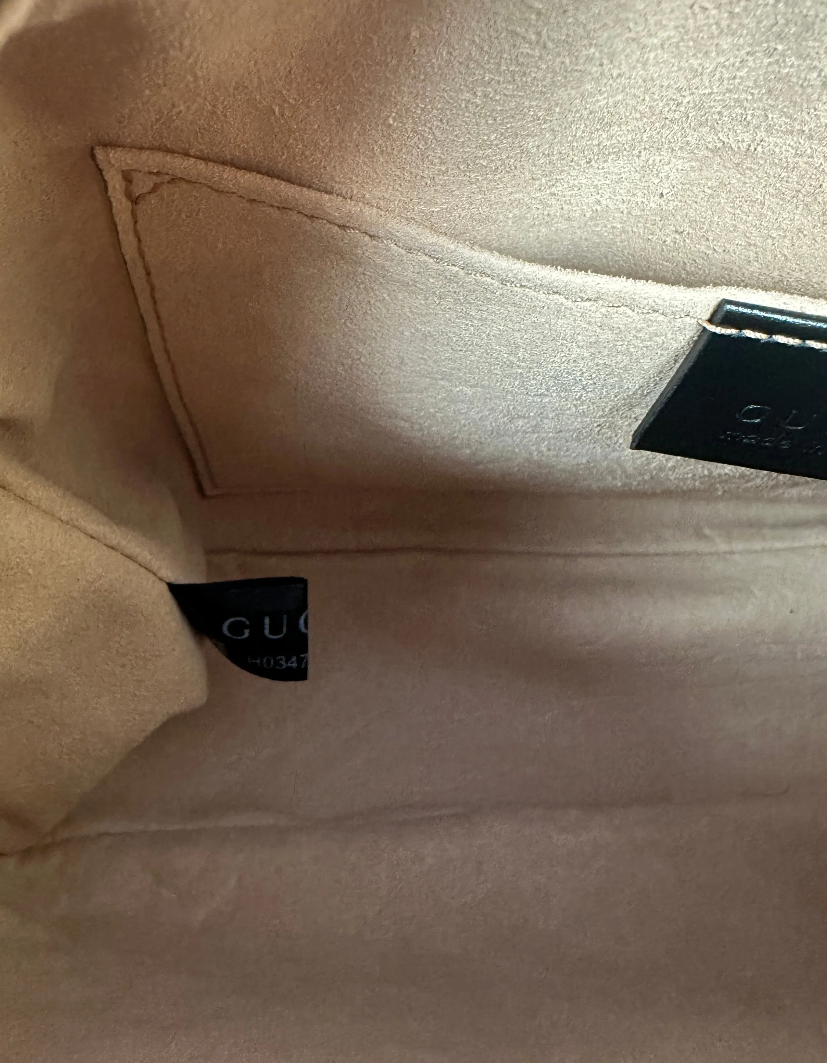 Gucci NEW Black GG Small Marmont Crossbody Bag
