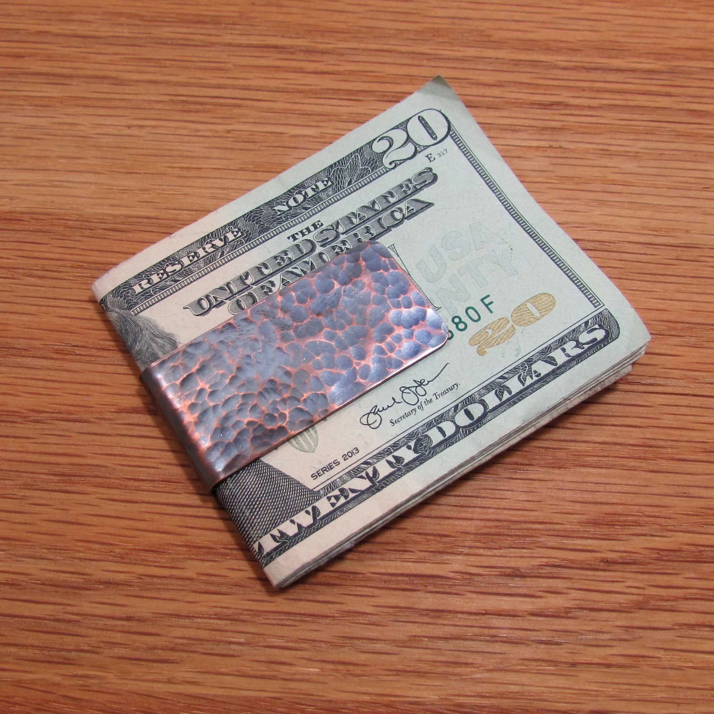 Hammered Money Clips