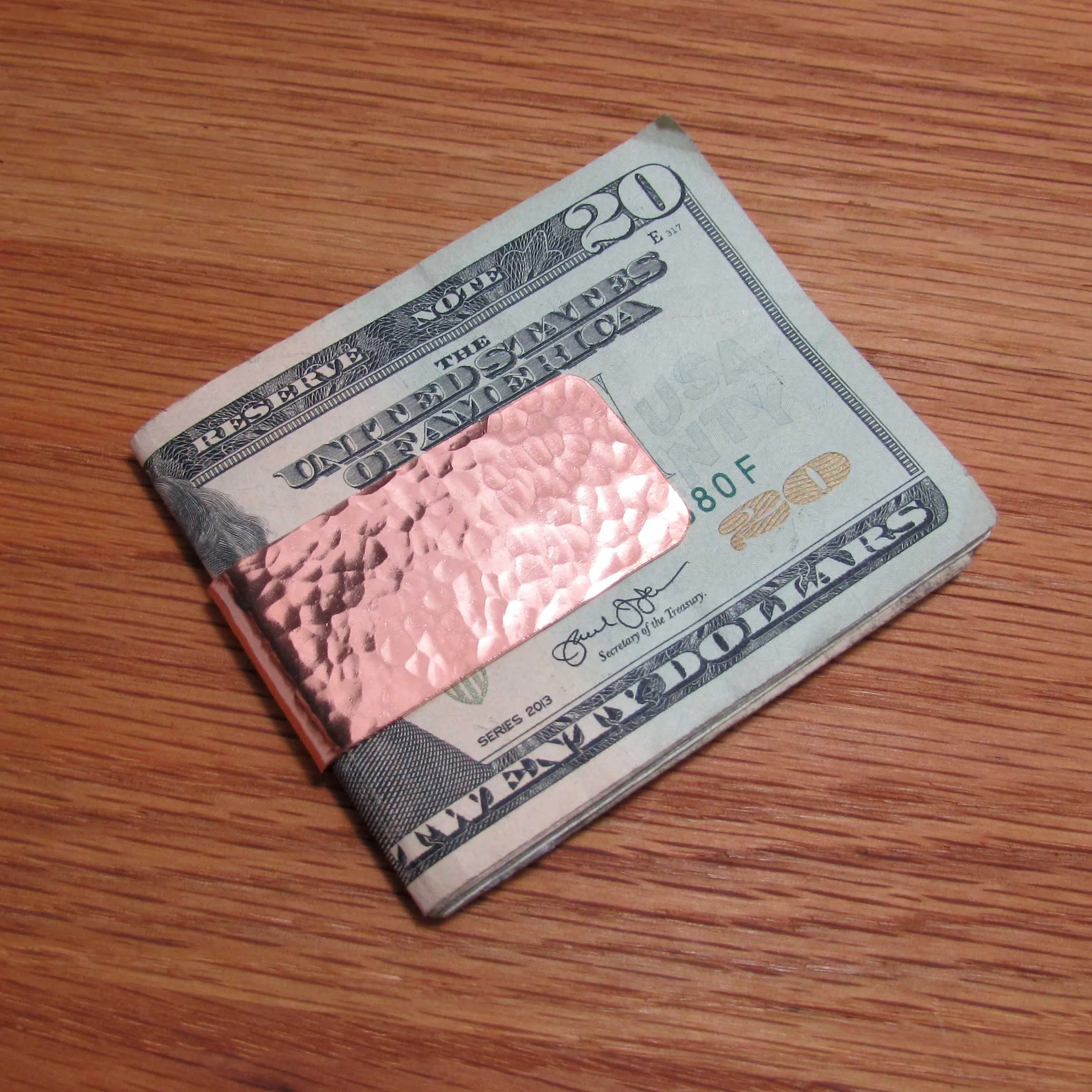 Hammered Money Clips
