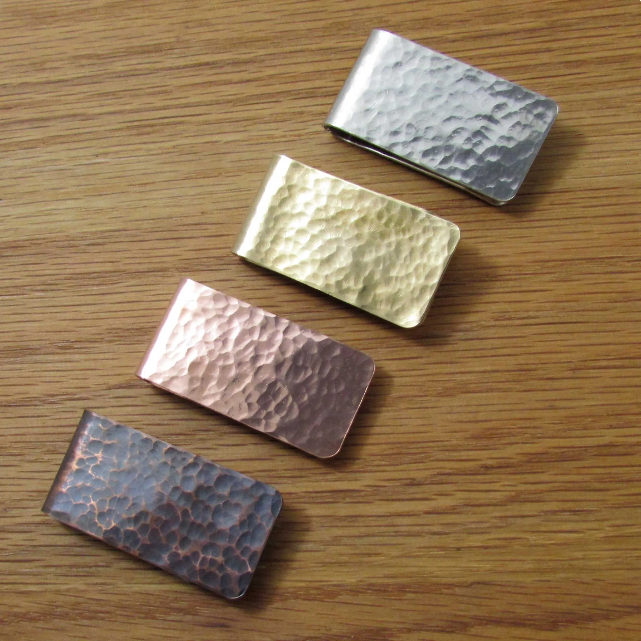 Hammered Money Clips