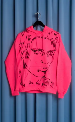 Hand Painted 'Elijah' Hoodie - Medium