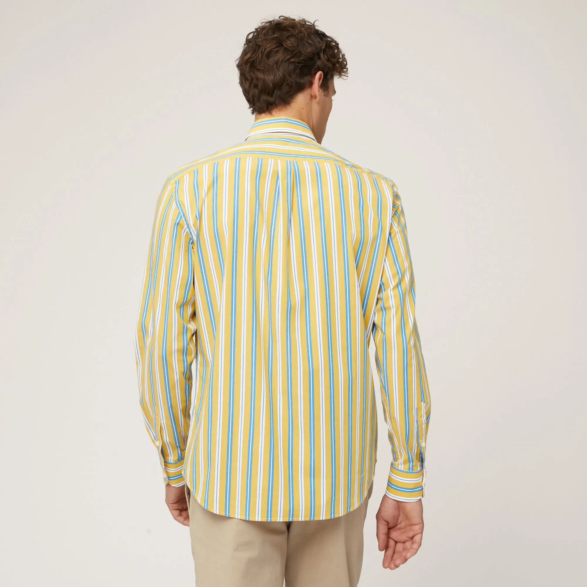 Harmont & Blaine Striped Shirt - Gold