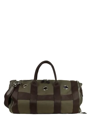 Hermes Kaki / Feu Dog Carrier for Small Dogs