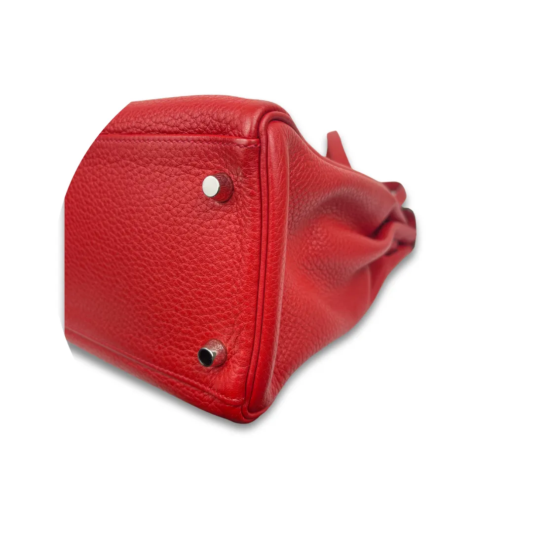 Hermès Togo Kelly Retourne 32 Rouge Casaque