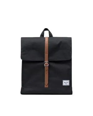 Herschel City Mid Volume Black Backpack