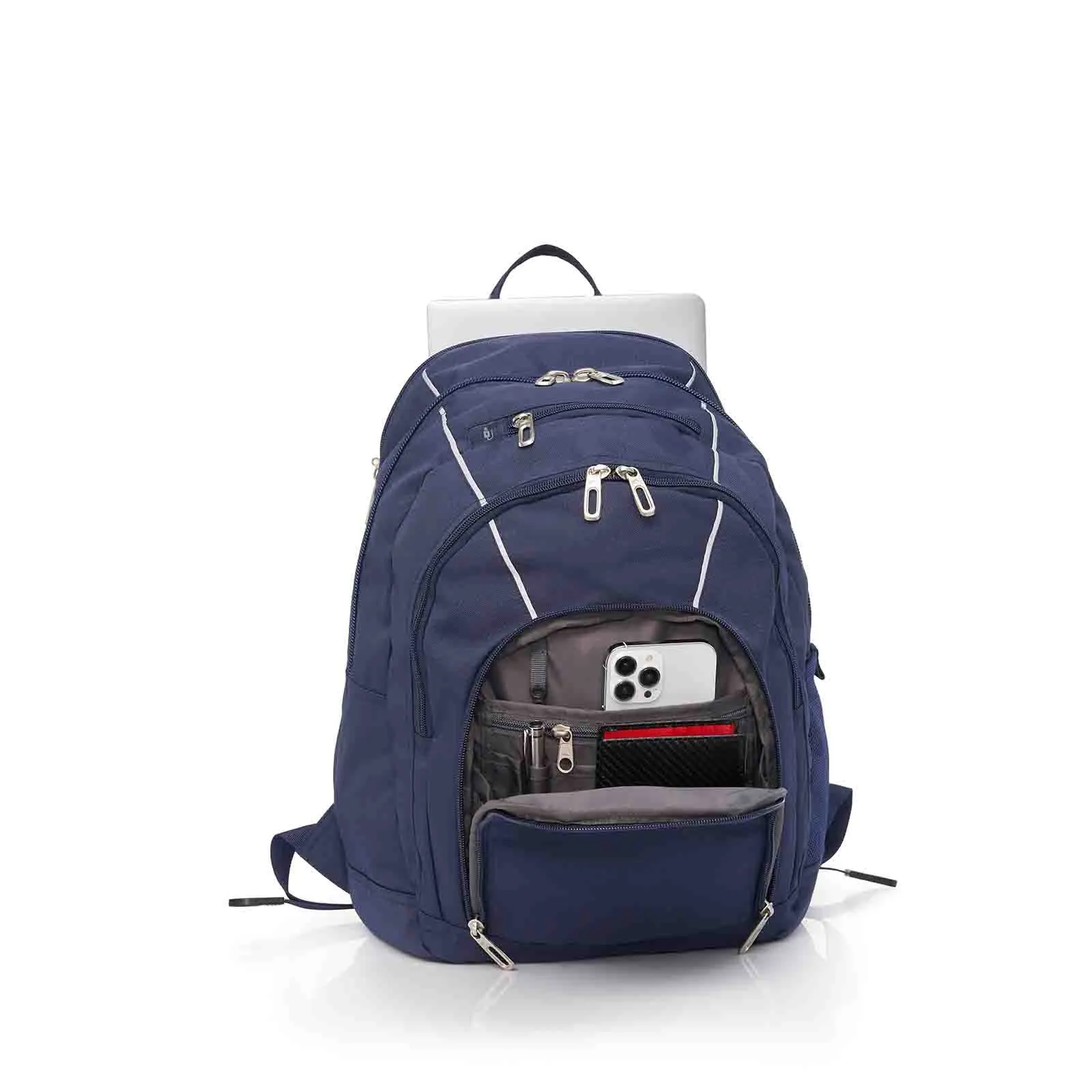 High Sierra Academy 3.0 Eco 15 Inch Laptop Backpack Marine Blue