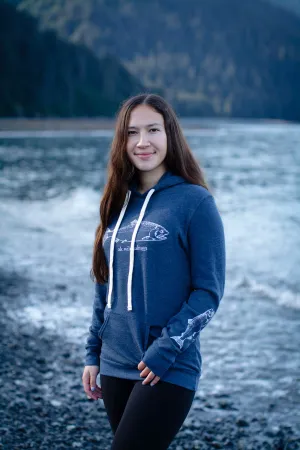 High Tide AK Wild Salmon French Terry Pullover $68.00