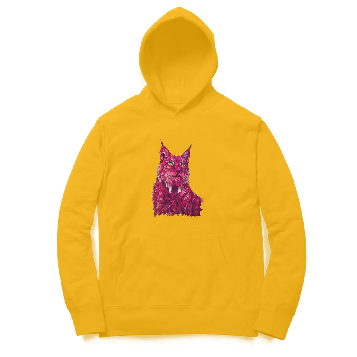 Hoodie (Men) - Roar Of The Fuchsia Lion (7 Colours)