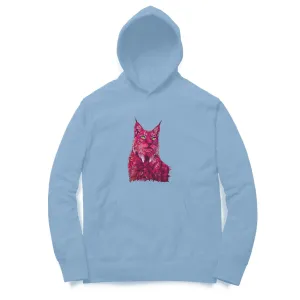 Hoodie (Men) - Roar Of The Fuchsia Lion (7 Colours)