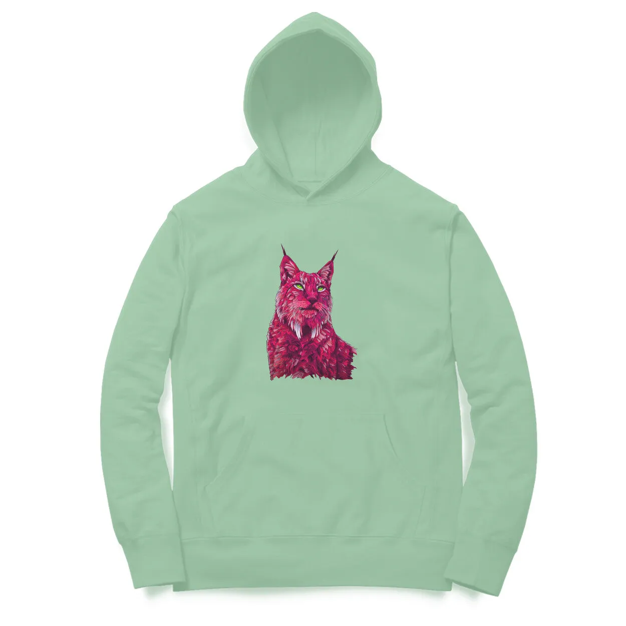 Hoodie (Men) - Roar Of The Fuchsia Lion (7 Colours)