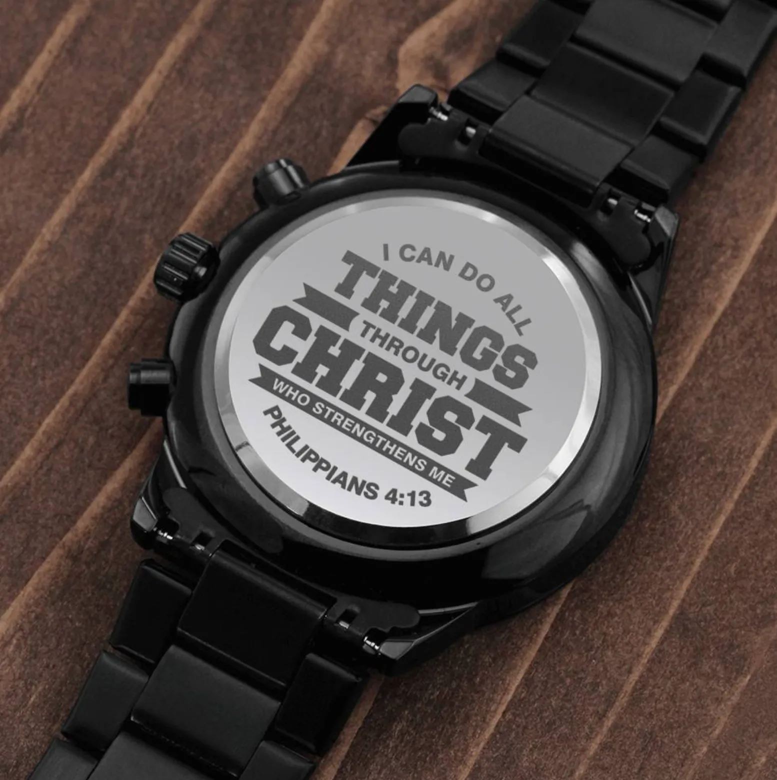 I Can Do All Things Men's Watch