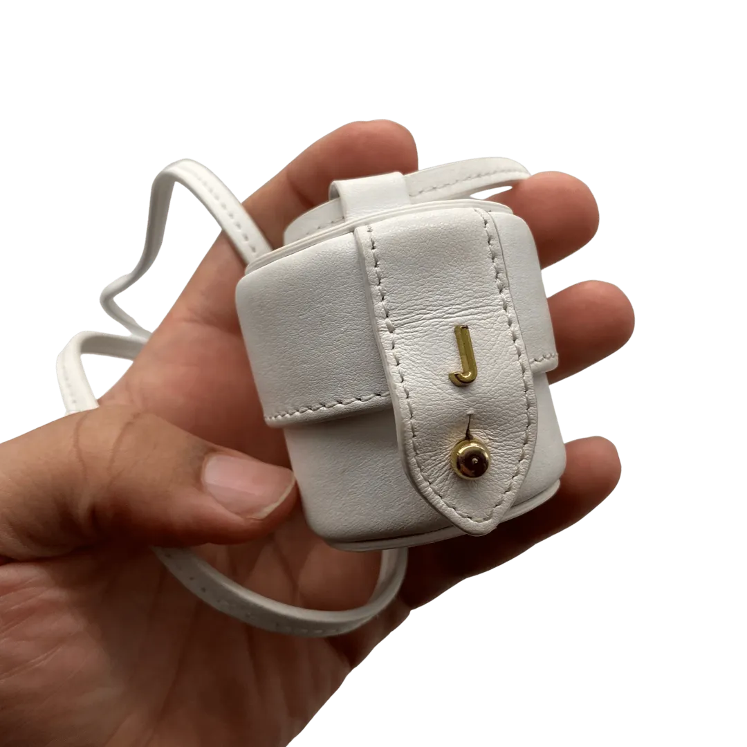 Jacquemus Micro Mini White Bag