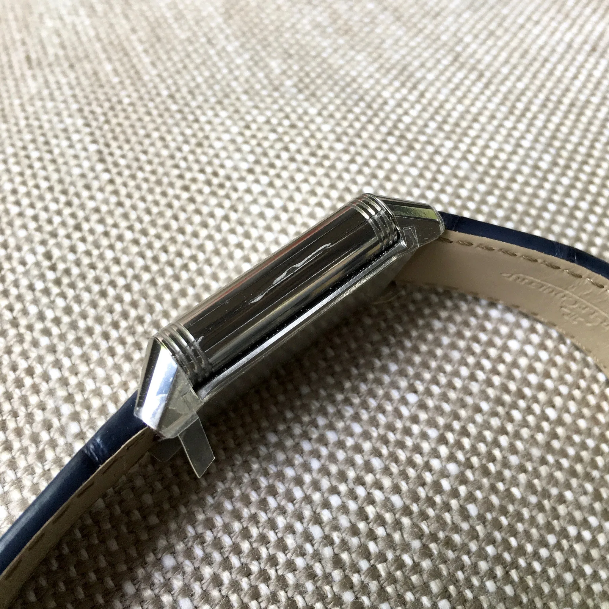 Jaeger LeCoultre Reverso Tribute Duoface Q3908420 Stainless Steel Anniversary Wristwatch