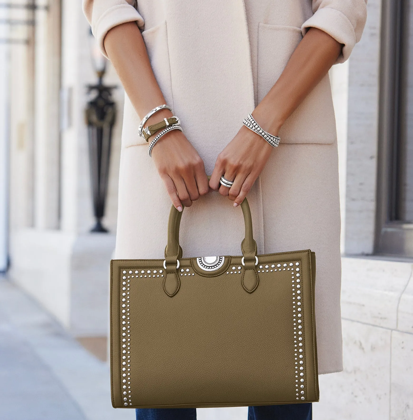 Jaxon Pretty Tough Tote - Olive