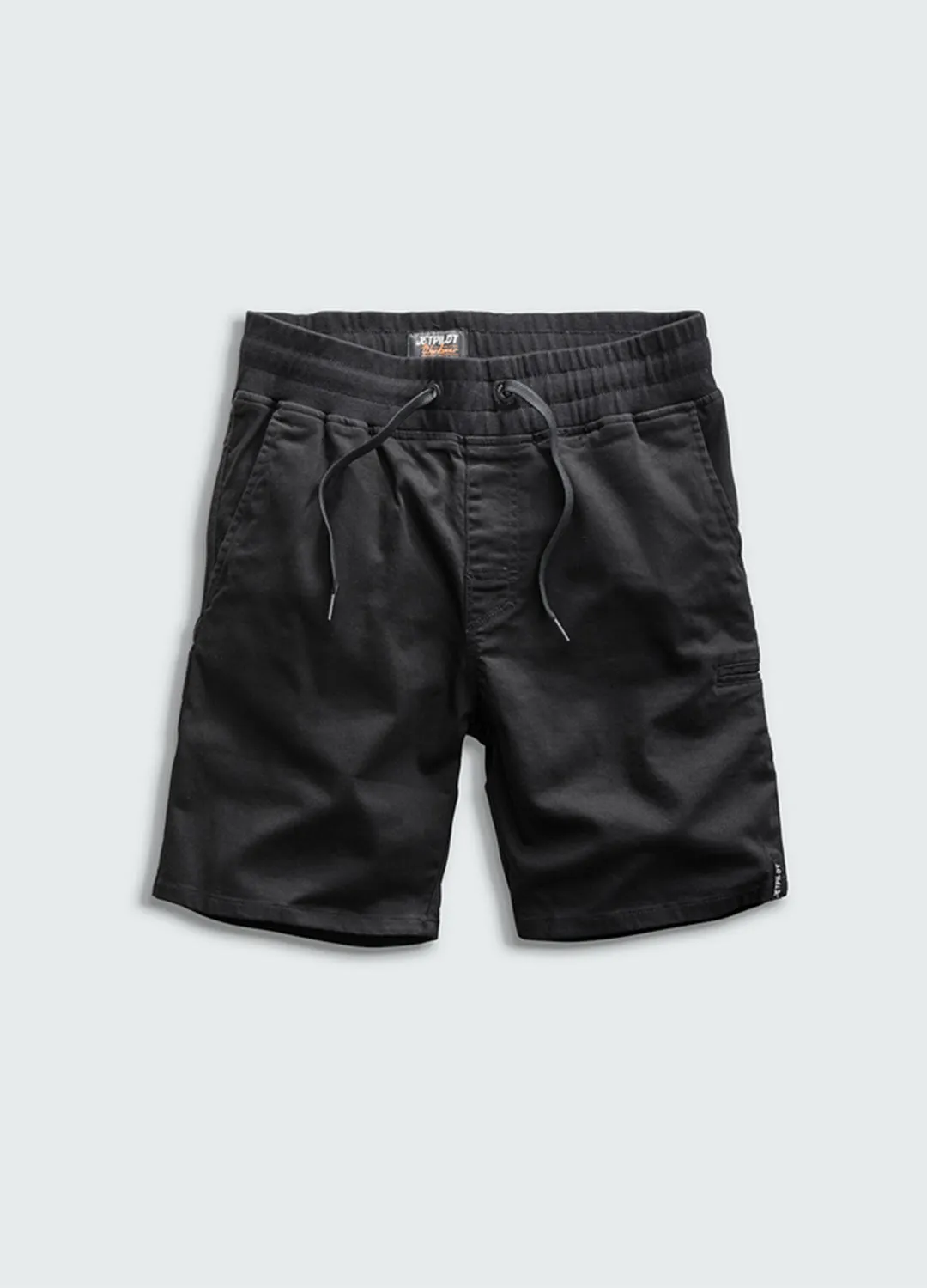 Jetpilot Stretched Out Mens Walkshort - Black