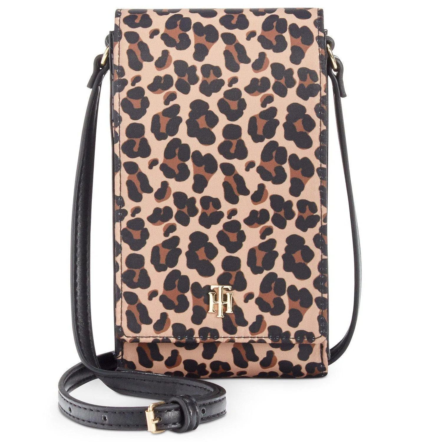 Julia Leopard Nylon iPhone Crossbody