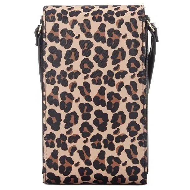 Julia Leopard Nylon iPhone Crossbody