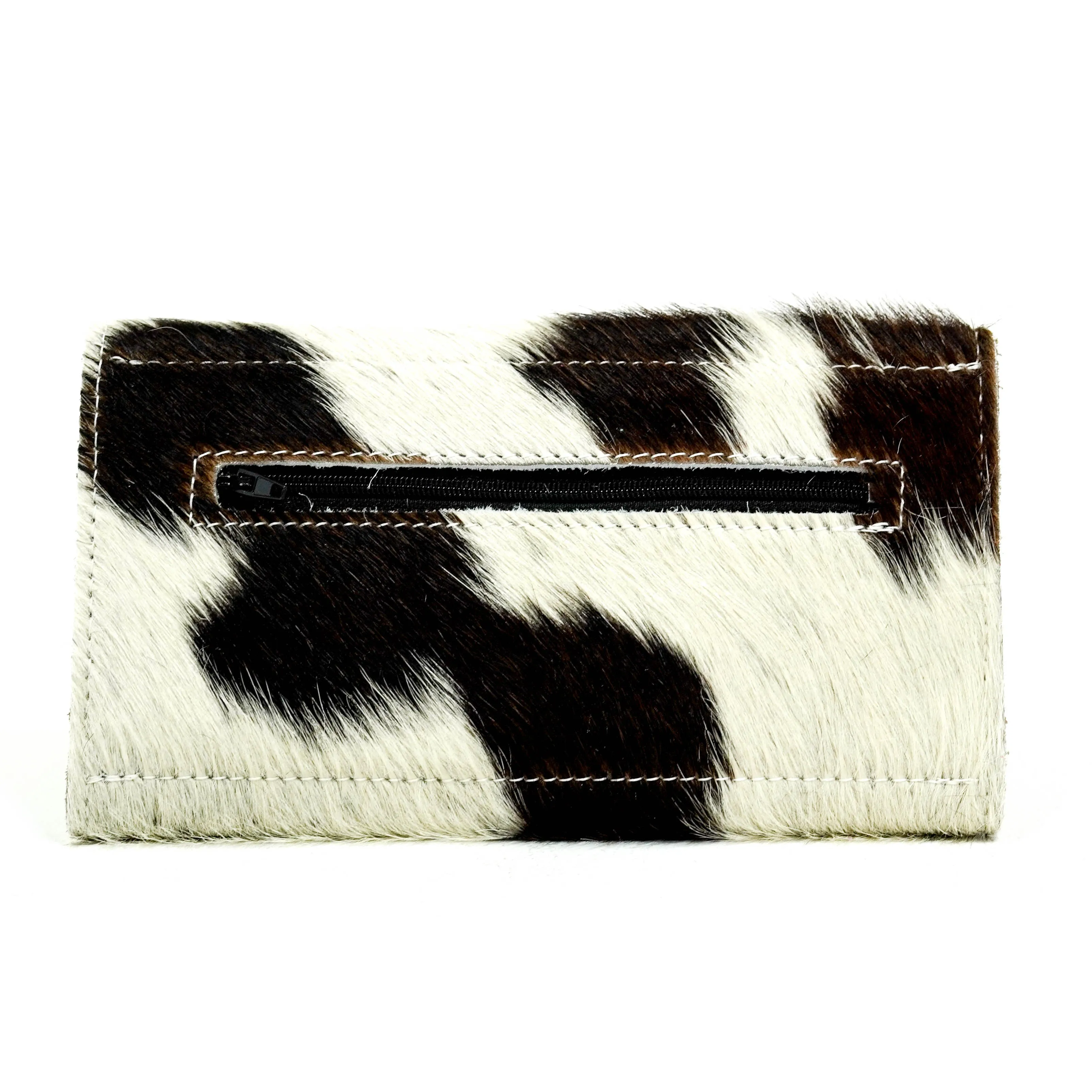 Kacey Wallet - Tricolor w/ Copper Penny Aztec