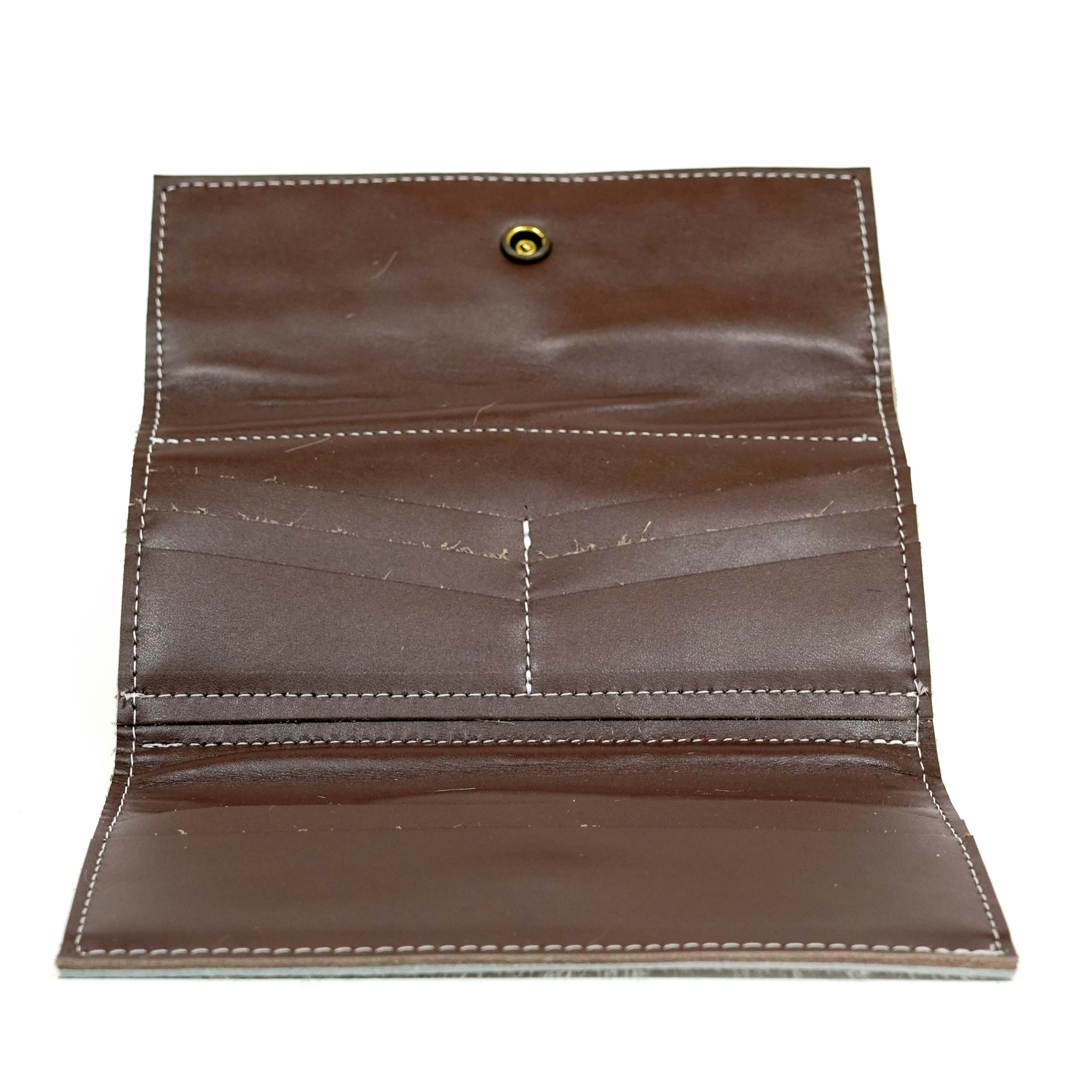 Kacey Wallet - Tricolor w/ Copper Penny Aztec