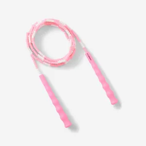 Kids' Beaded Skipping Rope - Pink