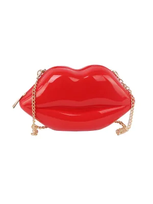 Kissable Lip Jelly Shoulder Bag