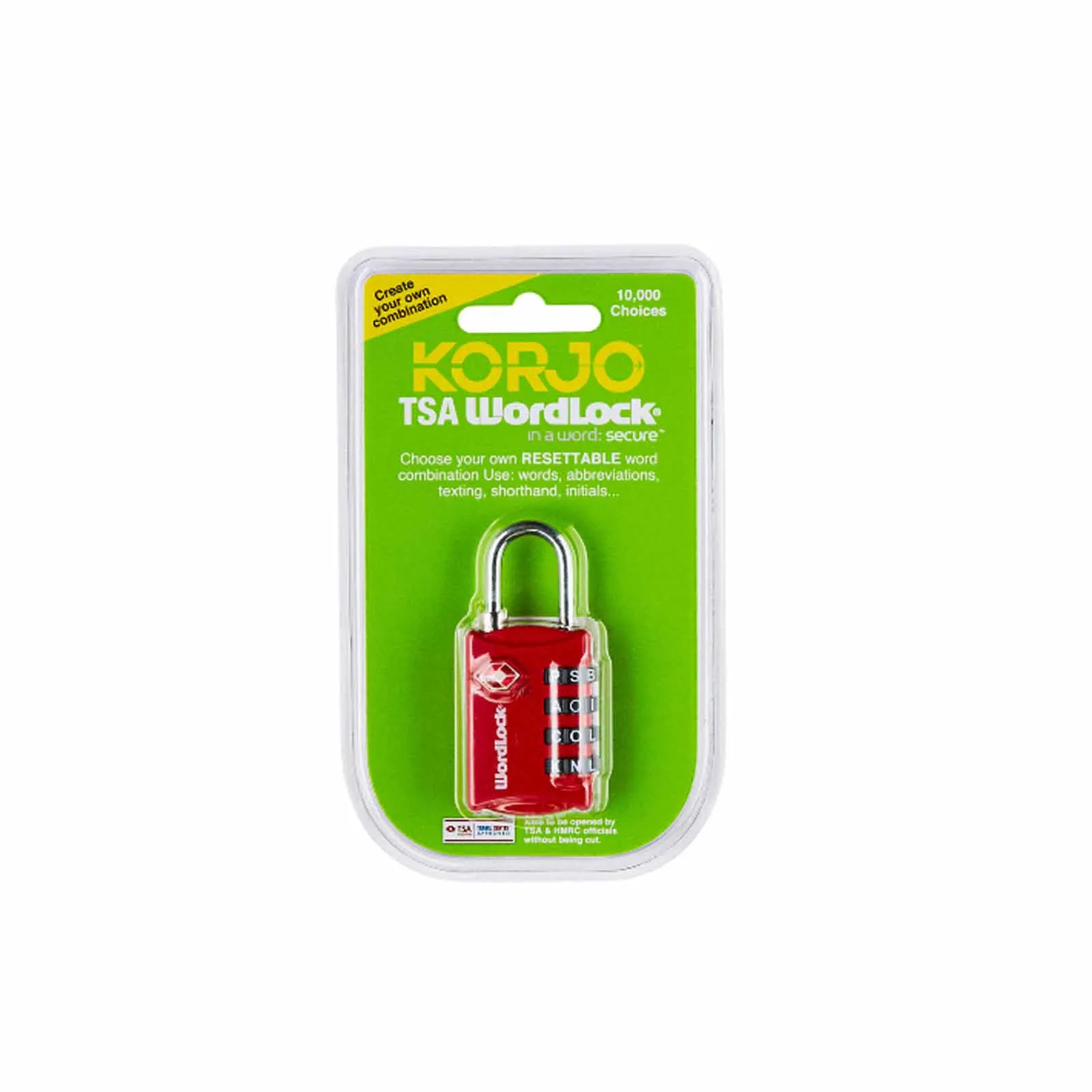 Korjo Wordlock Luggage Lock
