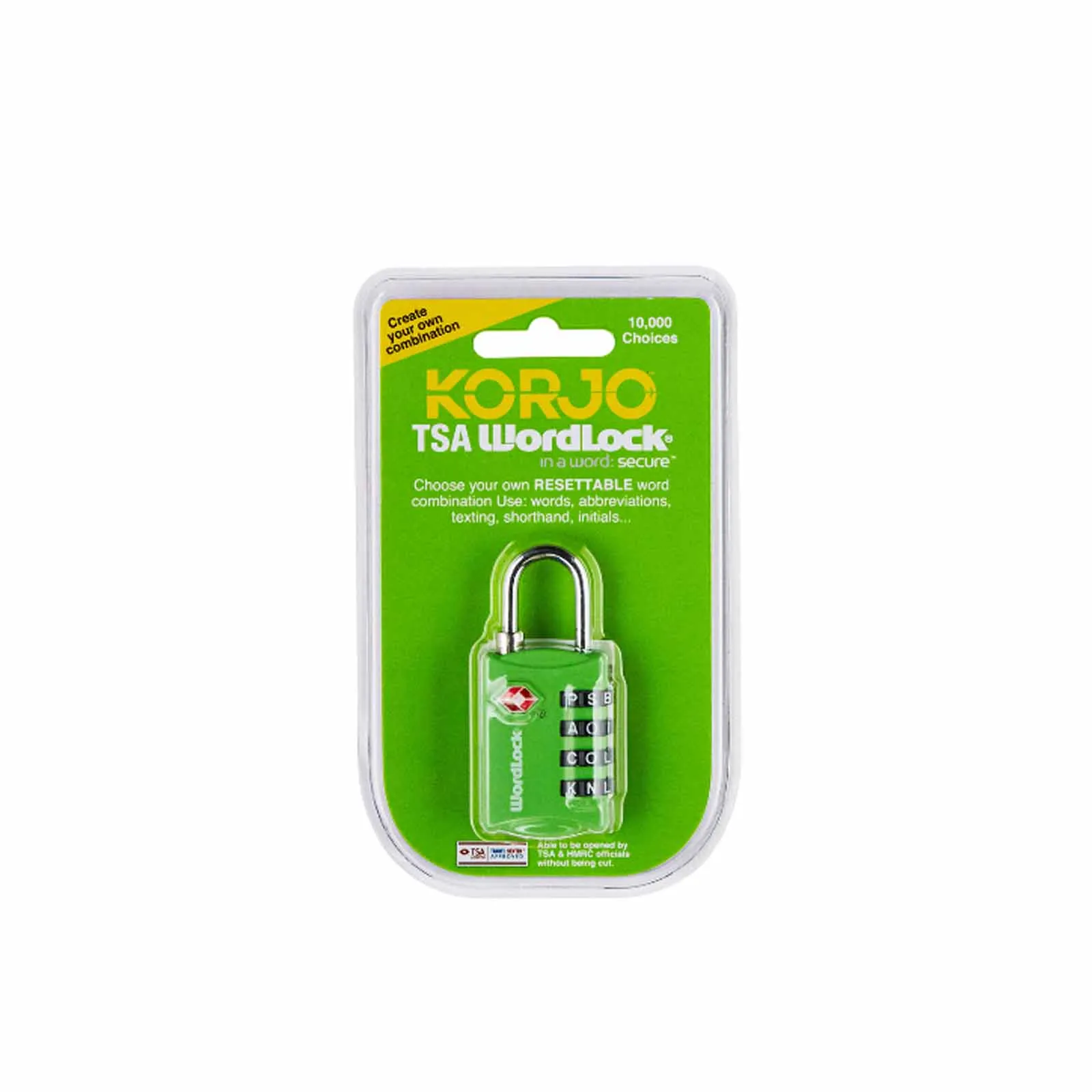 Korjo Wordlock Luggage Lock