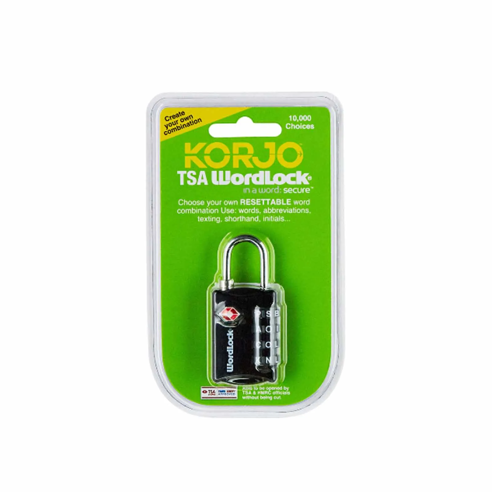 Korjo Wordlock Luggage Lock