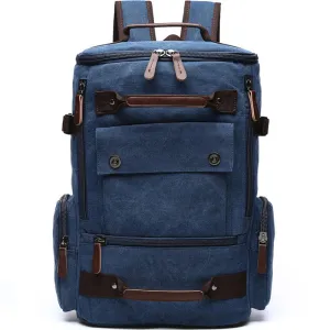 Large Vintage Canvas Backpack Travel Men's Backpack